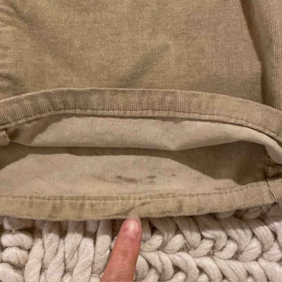 Anthropologie Pilcro Wide Leg Retro Corduroy Neutral - Picture 11 of 12